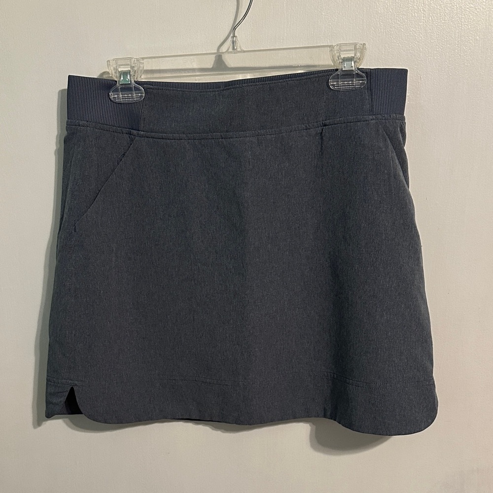 Women’s Charcoal Gray Athletic Skort - Casual Comfort